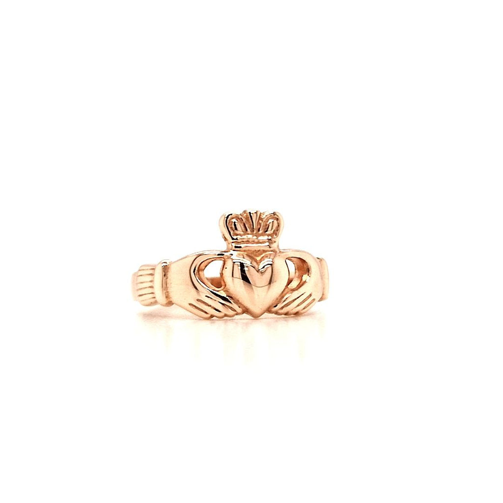 Rose gold irish ring sale