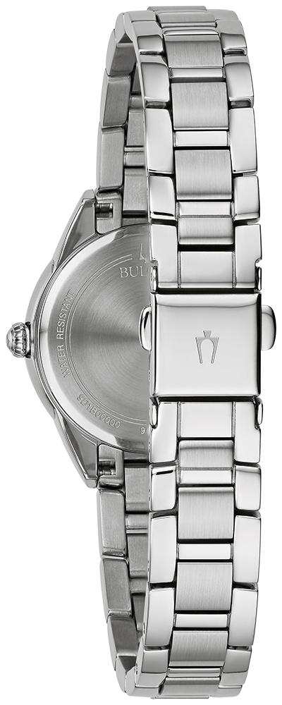 Bulova women's outlet silver watches