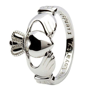 Sterling Silver Claddagh Ring by Shanore